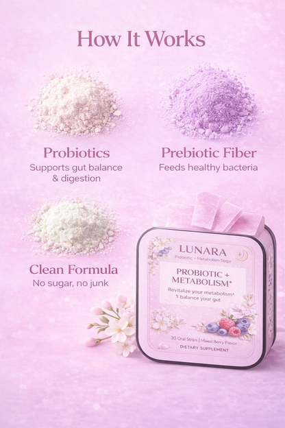 Lunara Daily Probiotic Strips