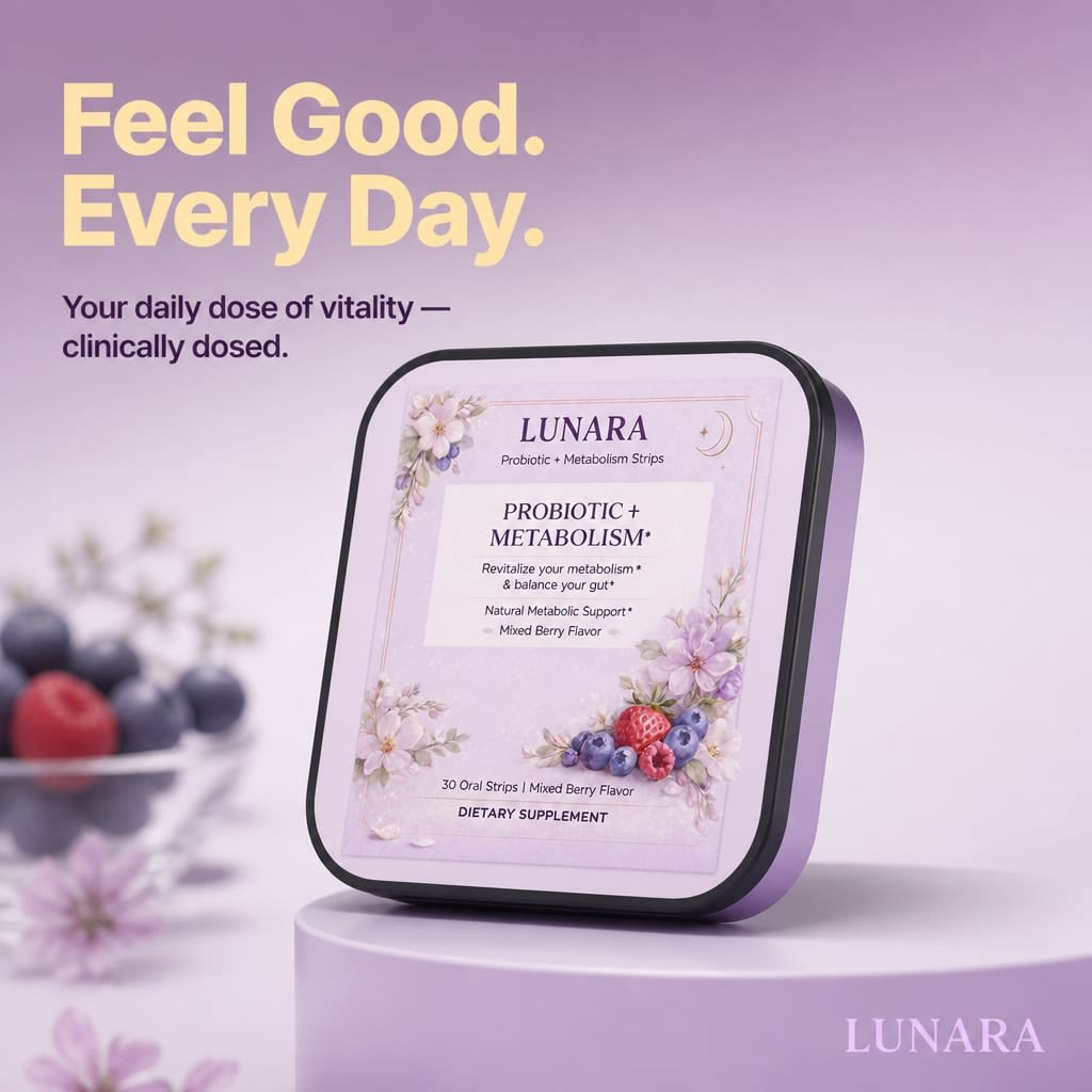 Lunara Daily Probiotic Strips